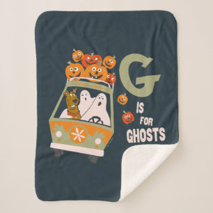 Scooby-Doo G is voor Ghosts Sherpa Deken