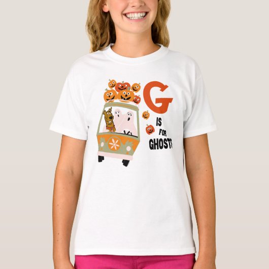 Scooby-Doo | G is voor Ghosts T-shirt (Voorkant)