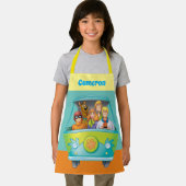 Scooby-Doo & Gang Mystery Machine Airborstel Schort (Insitu)