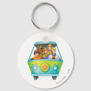 Scooby-Doo & Gang Mystery Machine Airborstel Sleutelhanger
