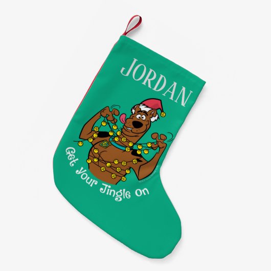 Scooby-Doo "Get Your Jingle On" Kleine Kerstsok (Voorkant (Hangend))