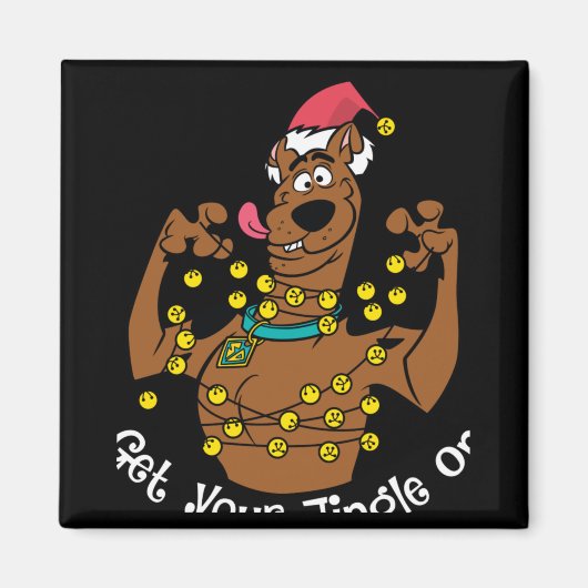 Scooby Doo Get Your Jingle On T Shirt Magneet (Voorkant)