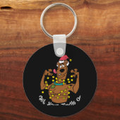 Scooby Doo Get Your Jingle On T Shirt Sleutelhanger (Voorkant)