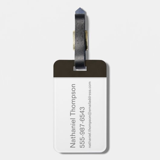 Scooby-Doo Ghost Looking for Shaggy & Scooby Bagagelabel (Achterkant verticaal)