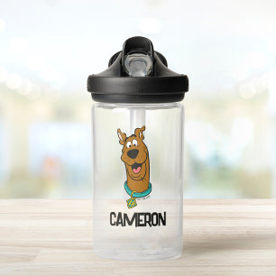 Scooby-Doo glimlachend gezicht   Jouw namen toevoe Waterfles