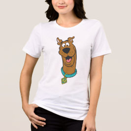 Scooby-Doo glimlachend gezicht Tri-Blend Shirt