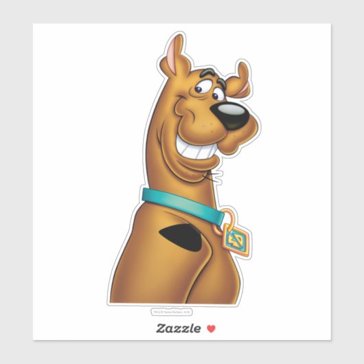 Scooby-Doo Grin Sticker (Vel)