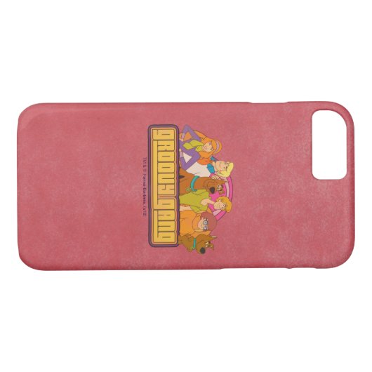 Scooby-Doo | "Groovy Gang" Retro Cartoon Case-Mate iPhone Case (Achterkant (Horizontaal))