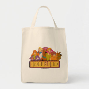 Scooby-Doo   "Groovy Gang" Retro Cartoon Grafisch Tote Bag