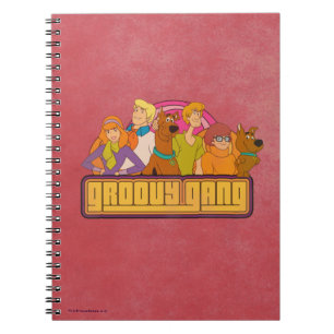 Scooby-Doo   "Groovy Gang" Retro Cartoon Notitieboek