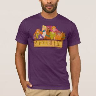 Scooby-Doo "Groovy Gang" Retro Cartoon T-shirt