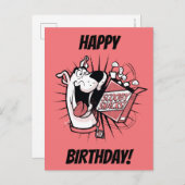 Scooby-Doo Halftone Scooby Snacks Briefkaart (Voorkant / Achterkant)