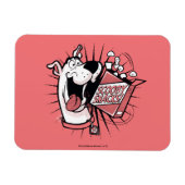 Scooby-Doo Halftone Scooby Snacks Magneet (Horizontaal)