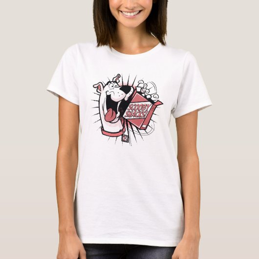 Scooby-Doo Halftone Scooby Snacks T-shirt (Voorkant)
