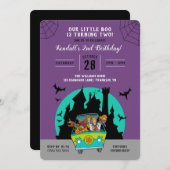 Scooby-Doo | Halloween 2e verjaardag Kaart (Voorkant / Achterkant)