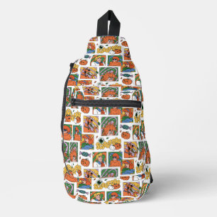 Scooby-Doo Halloween-foto's patroon Sling Bag
