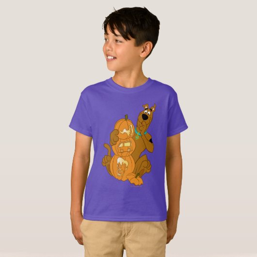 Scooby-Doo | Halloween Jack-O-Lantern T-shirt (Voorkant volledig)