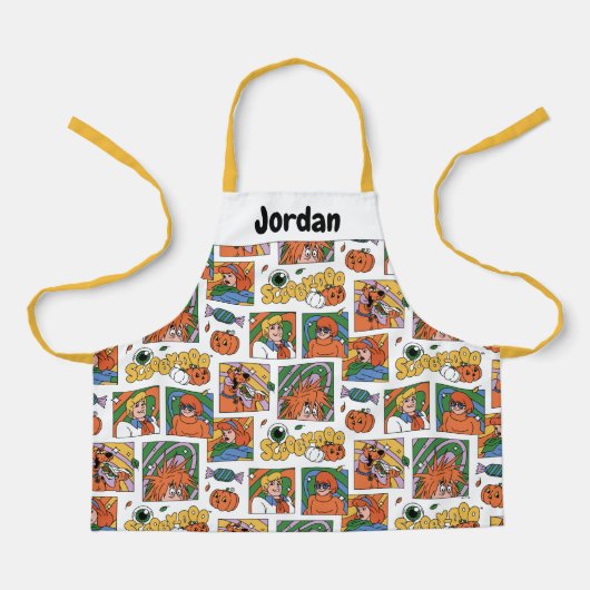 Scooby-Doo Halloween Photos Pattern Schort (Voorkant)