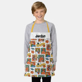 Scooby-Doo Halloween Photos Pattern Schort (Gedragen)