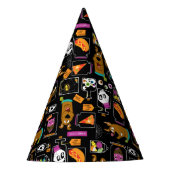 Scooby-Doo | Halloween Scooby-Doo Pattern Feesthoedjes (Voorkant)