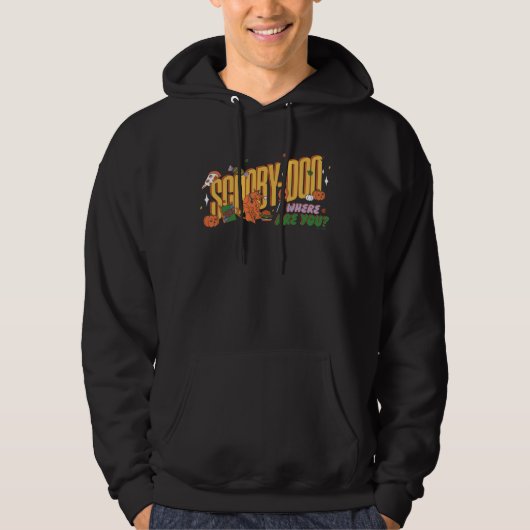 Scooby-Doo Halloween Snack Logo Hoodie (Voorkant)