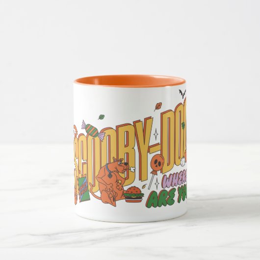 Scooby-Doo Halloween Snack Logo Mok (Midden)