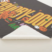 Scooby-Doo Halloween Snack Logo Sherpa Deken (3/4)