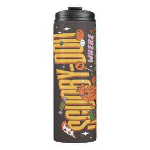 Scooby-Doo Halloween-snorlogo Thermosbeker