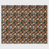 Scooby-Doo | Halloweenpatroon Cadeaupapier (Vlak)