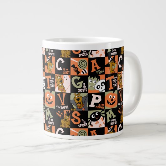 Scooby-Doo | Halloweenpatroon Extra Grote Beker (Voorkant rechts)