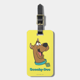 Scooby-Doo Happy Face Bagagelabel