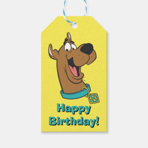 Scooby-Doo Happy Face Cadeaulabel
