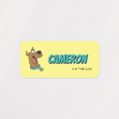 Scooby-Doo Happy Face Labels (Design 2)