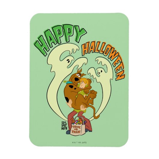 Scooby-Doo | Happy Halloween Magneet (Verticaal)