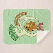 Scooby-Doo | Happy Halloween Sherpa Deken (Voorkant (horizontaal))