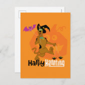 Scooby-Doo | Happy Haunting Briefkaart (Voorkant / Achterkant)
