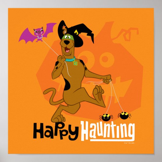 Scooby-Doo | Happy Haunting Poster (Voorkant)