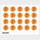 Scooby-Doo | Happy Haunting Ronde Sticker (Vel)
