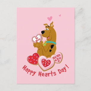 Scooby-Doo - Happy Hearts Day Feestdagenkaart