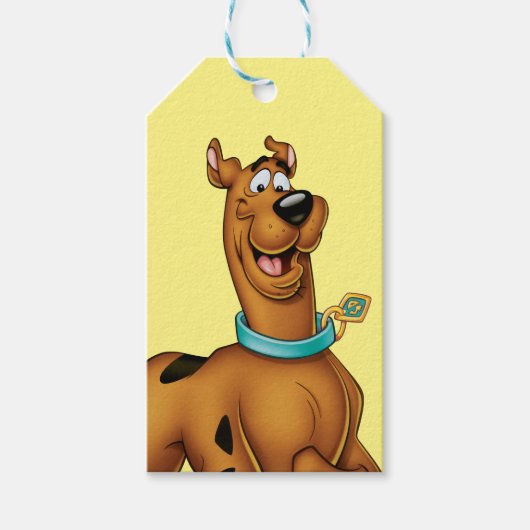 Scooby-Doo Happy Walk Cadeaulabel (Voorkant)