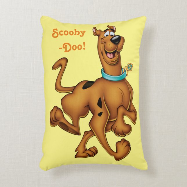 Scooby-Doo Happy Walk Decoratief Kussen (Voorkant(Verticaal))