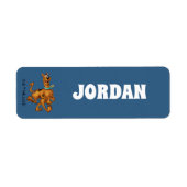 Scooby-Doo Happy Walk Etiket (Voorkant)