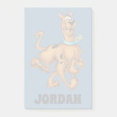 Scooby-Doo Happy Walk | Jouw namen toevoegen Post-it® Notes (Voorkant)