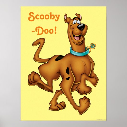 Scooby-Doo Happy Walk Poster (Voorkant)