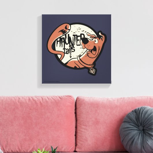 Scooby-Doo "Haunted Tails" Canvas Afdruk (Insitu (Woonkamer))