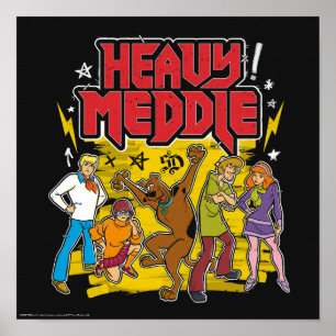 Scooby-Doo   "Heavy Meddle" Graphic Poster