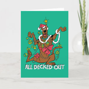 Scooby-Doo helemaal in de kerstsfeer Feestdagen Kaart