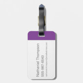 Scooby-Doo "Het leven is lief" Bagagelabel (Achterkant verticaal)