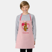 Scooby-Doo Holding Heart Lolipops Schort (Gedragen)