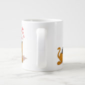 Scooby-Doo - Holding Valentijn Envelope Extra Grote Beker (Achterkant)